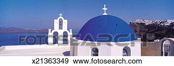 Stock Photograph - church, santorini, 
cyclades, greece. 
fotosearch - search 
stock photos, 
pictures, images, 
and photo clipart