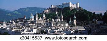 Picture - hohensalzburg 
fortress, salzburg, 
austria. fotosearch 
- search stock 
photos, pictures, 
images, and photo 
clipart