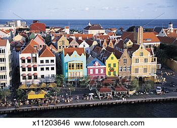 Stock Photo - punda, willemstad, 
curacao, dutch 
antilles, caribbean. 
fotosearch - search 
stock photos, 
pictures, images, 
and photo clipart