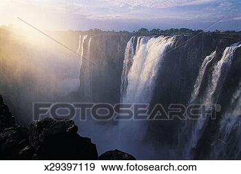 Stock Photograph - victoria falls, 
zimbabwe, africa. 
fotosearch - search 
stock photos, 
pictures, images, 
and photo clipart