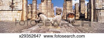 Picture - chac mool, templo 
de los guerreros, 
chichen itza, 
mexico. fotosearch 
- search stock 
photos, pictures, 
images, and photo 
clipart