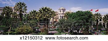 Stock Photo - plaza de armas, 
arequipa, peru. 
fotosearch - search 
stock photos, 
pictures, images, 
and photo clipart