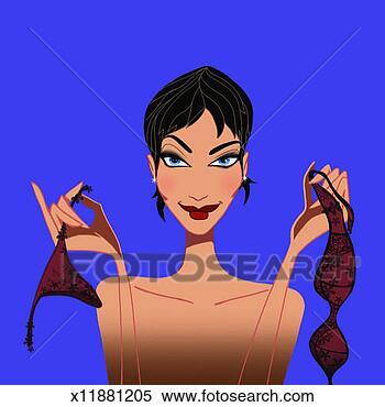 Banque d'Illustrations - portrait, femme, 
tenue. fotosearch 
- recherchez des 
cliparts, des 
illustrations, 
des dessins et 
des images vectoris�es 
au format eps