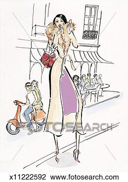 Clip Art - applying, caucasian, 
cafe, beauty, 
animal. fotosearch 
- search clipart, 
illustration, 
drawings and vector 
eps graphics images