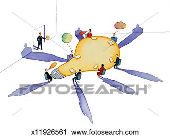 Clipart - men and women 
thinking and talking 
around boardroom 
table in shape 
of. fotosearch 
- search clipart, 
illustration, 
drawings and vector 
eps graphics images