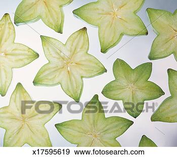 Stock Photograph - slices of star 
fruit. fotosearch 
- search stock 
photos, pictures, 
images, and photo 
clipart