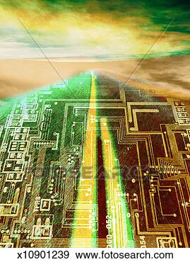 Stock Illustration - technology super 
highway. fotosearch 
- search clipart, 
illustration, 
drawings and vector 
eps graphics images