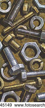 Stock Illustration - nuts & bolts. 
fotosearch - search 
clipart, illustration, 
drawings and vector 
eps graphics images