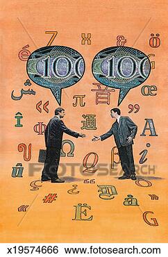 Stock Illustration - the language of 
money. fotosearch 
- search clipart, 
illustration, 
drawings and vector 
eps graphics images