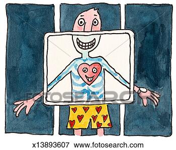 Stock Illustration - patient getting 
chest x-ray. fotosearch 
- search clipart, 
illustration, 
drawings and vector 
eps graphics images