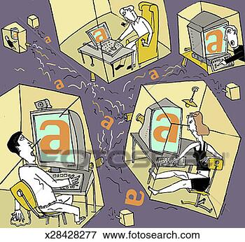 Stock Illustration - people talking 
in chat rooms. 
fotosearch - search 
clipart, illustration, 
drawings and vector 
eps graphics images
