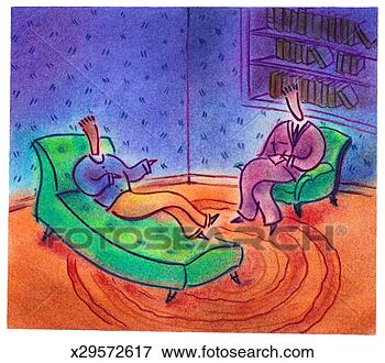 Stock Illustration - patient & therapist. 
fotosearch - search 
clipart, illustration, 
drawings and vector 
eps graphics images