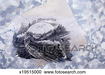 Stock Illustration - steam locomotive. 
fotosearch - search 
clipart, illustration, 
drawings and vector 
eps graphics images