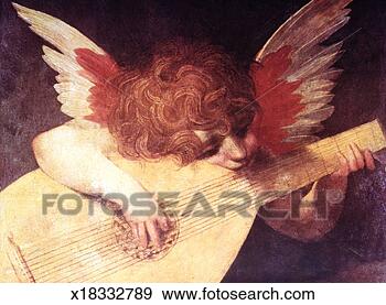 Stock Photograph - musical cupid. 
fotosearch - search 
stock photos, 
pictures, images, 
and photo clipart