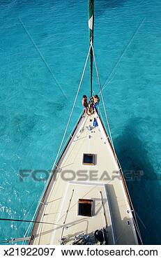Picture - bow of sailboat. 
fotosearch - search 
stock photos, 
pictures, images, 
and photo clipart