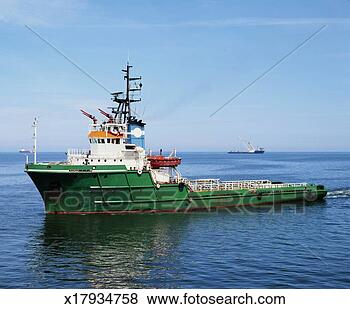 Stock Photo - offshore support 
vessel. fotosearch 
- search stock 
photos, pictures, 
images, and photo 
clipart