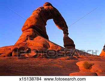 Stock Photo - delicate arch 
at arches national 
park, utah. fotosearch 
- search stock 
photos, pictures, 
images, and photo 
clipart