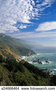 Stock Photo - coastline at big 
sur. fotosearch 
- search stock 
photos, pictures, 
images, and photo 
clipart