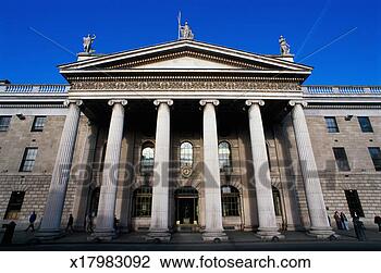 Stock Photo - general post office 
in dublin, ireland. 
fotosearch - search 
stock photos, 
pictures, images, 
and photo clipart