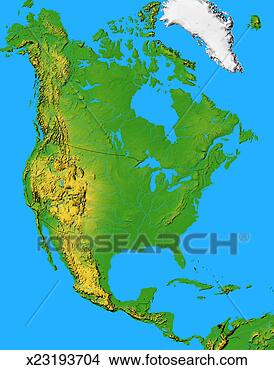Stock Photo - map of north america. 
fotosearch - search 
stock photos, 
pictures, images, 
and photo clipart