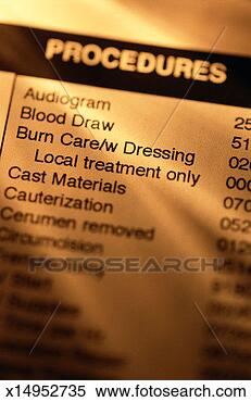 Stock Image - medical procedures 
record. fotosearch 
- search stock 
photos, pictures, 
images, and photo 
clipart