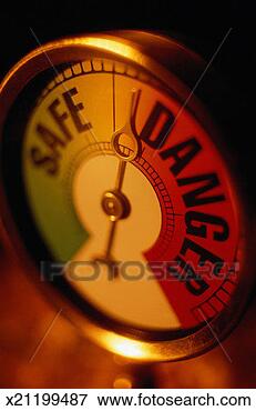 Picture - safety and danger 
guage. fotosearch 
- search stock 
photos, pictures, 
images, and photo 
clipart