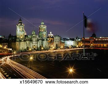 Stock Photography - the zocalo, mexico 
city, mexico. 
fotosearch - search 
stock photos, 
pictures, images, 
and photo clipart