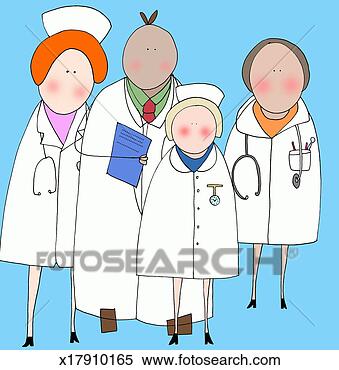 Stock Image - group of medical 
staff. fotosearch 
- search stock 
photos, pictures, 
images, and photo 
clipart