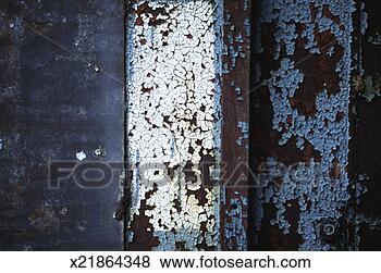 Stock Photo - brooklyn, new 
york - chipped 
paint on metal. 
fotosearch - search 
stock photos, 
pictures, images, 
and photo clipart