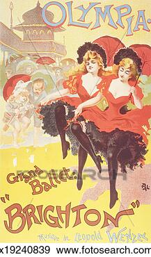 Stock Illustration - grand ballet brighton 
with music by 
leopold wenzel. 
fotosearch - search 
clipart, illustration, 
drawings and vector 
eps graphics images