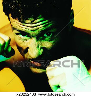 Drawing - aggressive, caucasian, 
boxing, boxer, 
aggression. fotosearch 
- search clipart, 
illustration, 
drawings and vector 
eps graphics images
