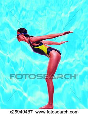 Stock Illustration - caucasian, exercise, 
diving, concept, 
anticipation. 
fotosearch - search 
clipart, illustration, 
drawings and vector 
eps graphics images