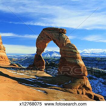 Stock Image - delicate arch, 
arches national 
park, utah, usa. 
fotosearch - search 
stock photos, 
pictures, images, 
and photo clipart