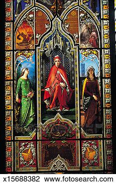 Stock Photo - stained glass 
window, milan, 
italy. fotosearch 
- search stock 
photos, pictures, 
images, and photo 
clipart