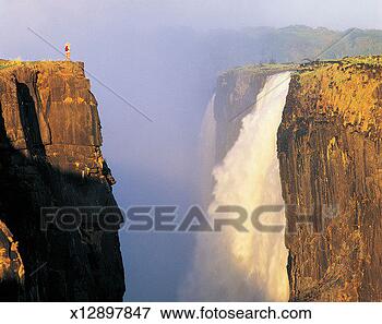 Picture - cascade, individual, 
daylight, cliff, 
africa. fotosearch 
- search stock 
photos, pictures, 
images, and photo 
clipart