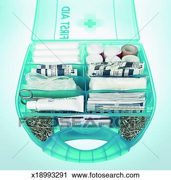 Stock Photography - plastic first 
aid kit. fotosearch 
- search stock 
photos, pictures, 
images, and photo 
clipart