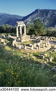 Stock Photo - old ruins, delphi, 
greece. fotosearch 
- search stock 
photos, pictures, 
images, and photo 
clipart