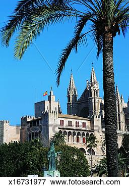 Picture - palma cathedral, 
mallorca, spain. 
fotosearch - search 
stock photos, 
pictures, images, 
and photo clipart