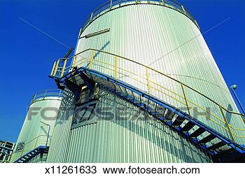 Stock Photo - cylindrical industrial 
storage structure. 
fotosearch - search 
stock photos, 
pictures, images, 
and photo clipart