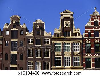 Stock Photo - building facades, 
amsterdam, holland, 
netherlands. fotosearch 
- search stock 
photos, pictures, 
images, and photo 
clipart