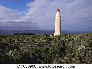 Stock Photo - cape du couedic 
lighthouse,  kangaroo 
island,  southern 
australia. fotosearch 
- search stock 
photos, pictures, 
images, and photo 
clipart