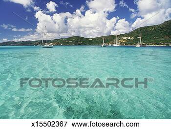 Picture - sailing boats 
off the coast 
of tortola,  british 
virgin islands. 
fotosearch - search 
stock photos, 
pictures, images, 
and photo clipart