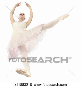 Stock Photo - low angle of a 
ballet dancer 
dancing. fotosearch 
- search stock 
photos, pictures, 
images, and photo 
clipart