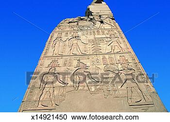 Stock Photography - close up of a 
ancient egyptian 
temple tower, 
kom ombo, egypt. 
fotosearch - search 
stock photos, 
pictures, images, 
and photo clipart