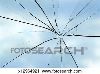 Stock Photography - close up of a 
broken glass window. 
fotosearch - search 
stock photos, 
pictures, images, 
and photo clipart