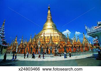 Stock Photo - shwedagon pagoda, 
raongoon, burma. 
fotosearch - search 
stock photos, 
pictures, images, 
and photo clipart