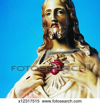 صور رب المجد يسوع المخلص Figurine-jesus-showing_~x12317515