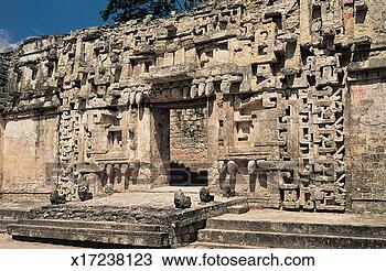 Stock Photo - mayan building, 
chicana, yucatan, 
mexico. fotosearch 
- search stock 
photos, pictures, 
images, and photo 
clipart