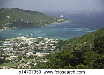 Stock Photography - british virgin 
islands,  tortola 
island,  road 
town,  cityscape. 
fotosearch - search 
stock photos, 
pictures, images, 
and photo clipart