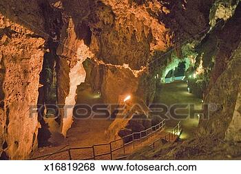 Stock Photo - 'lighted caves 
of cradle of humankind, 
 a world heritage 
site in. fotosearch 
- search stock 
photos, pictures, 
images, and photo 
clipart